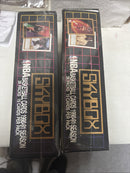 1990-1991 NBA Skybox Basketball Series 1 Factory Sealed Boxes 72 Packs Lot Of 2