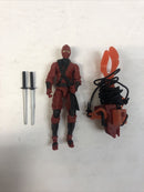 GI JOE Retaliation 3.75" RED NINJA V4 Hasbro 2012 Complete Mint