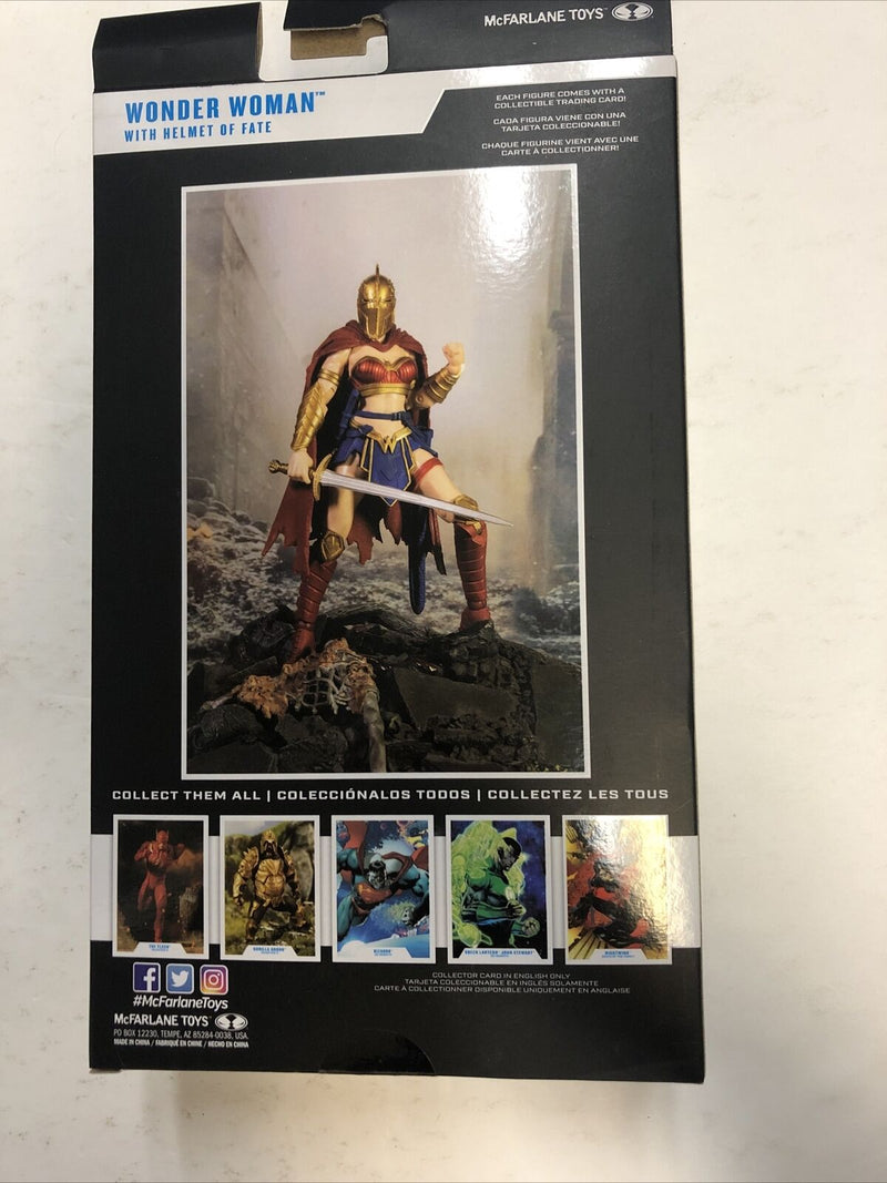 Wonder Woman with Helmet Of Fate - DC Multiverse 7" Action Figure McFarlane Toys