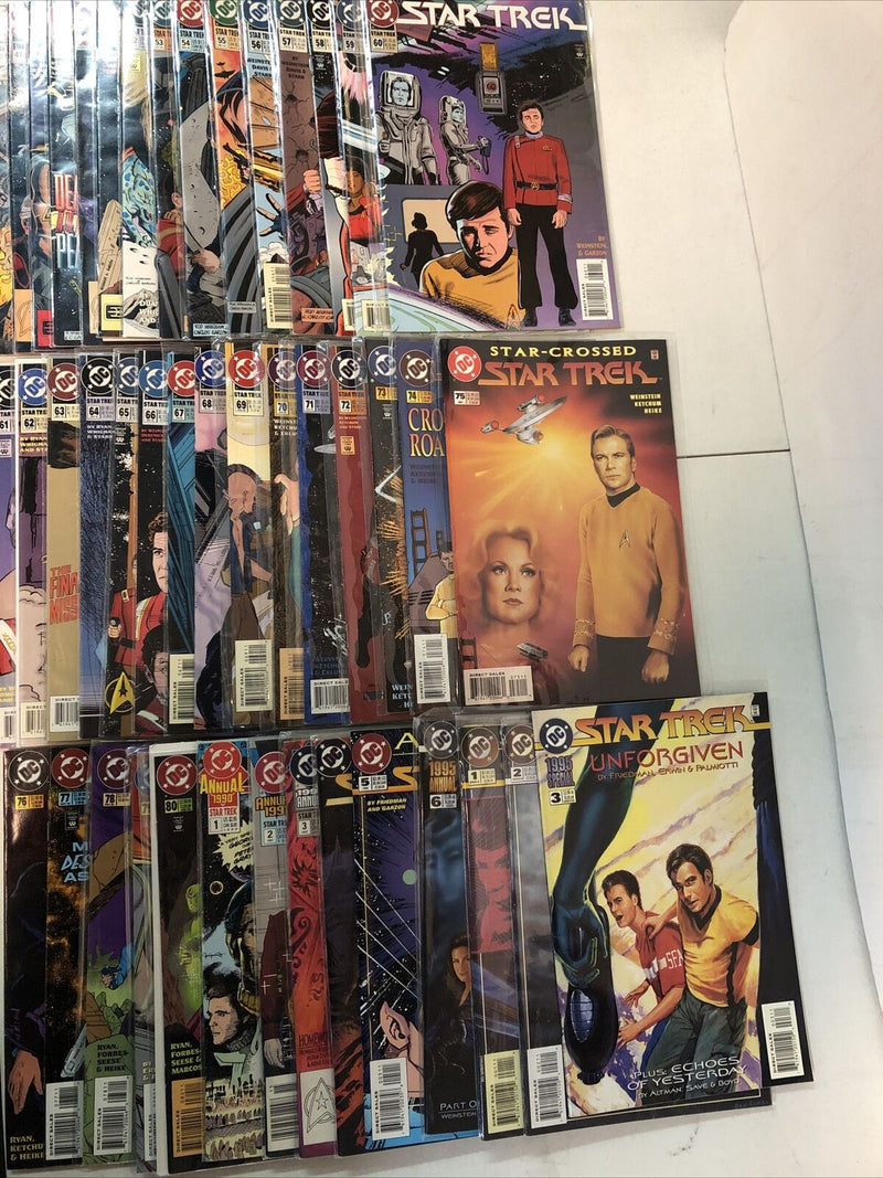 Star Trek (1993) # 1-80 & Annual # 1-6 & Special # 1-3 (VF/NM) Complete Set DC