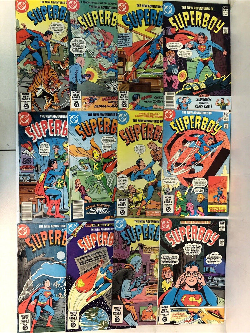 The New Adventures Of Superboy (1990) Starter Consequential Set