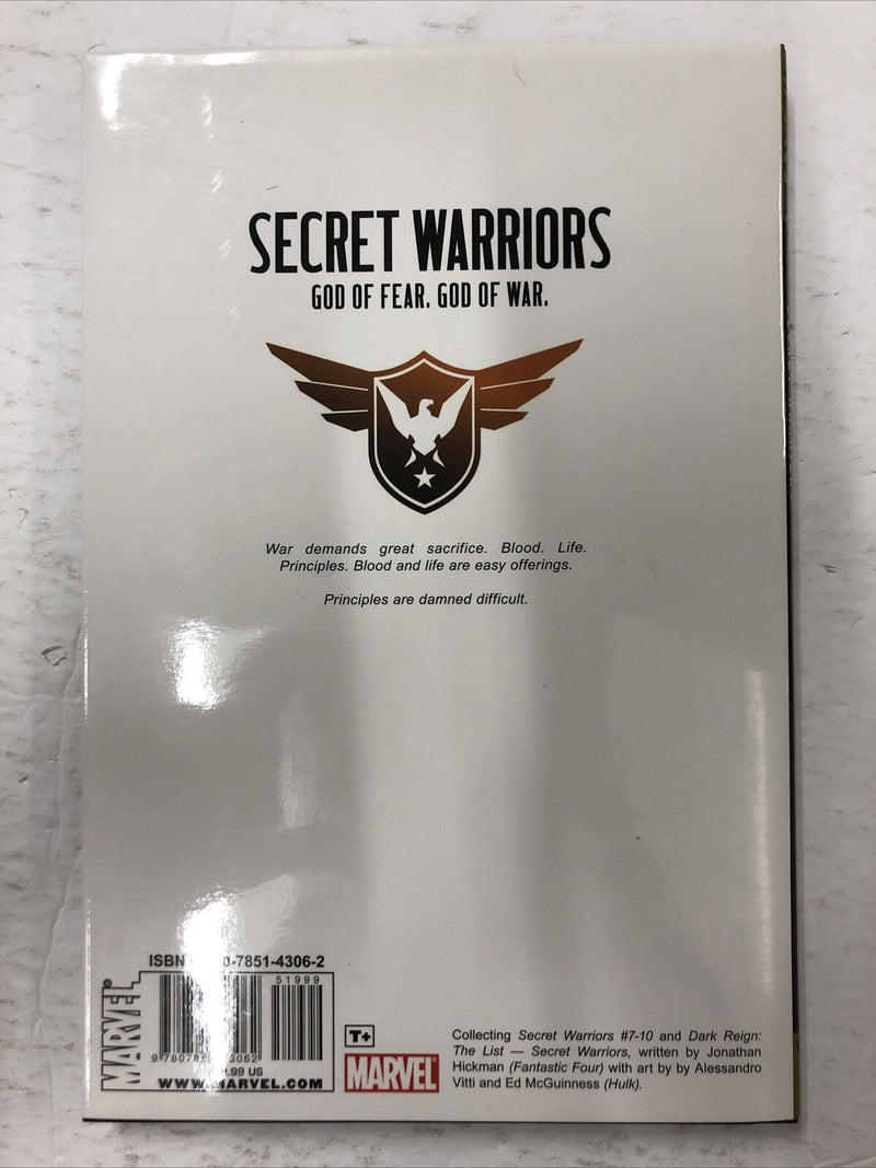 Secret Warriors Vol.2 By Jonathan Hickman & Michael Bendis (2010) TPB Marvel