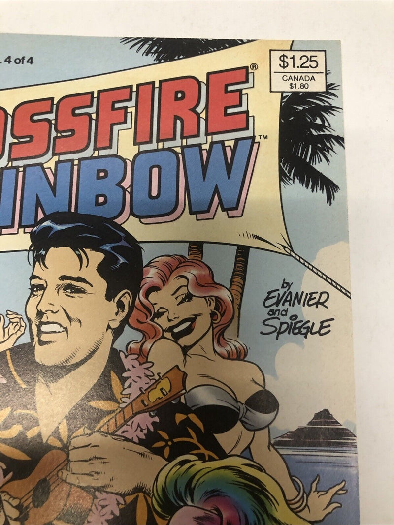 Crossfire Rainbow (1986) # 1-4 • Eclipse Comics • Mark Evanier • Dave Stevens #4