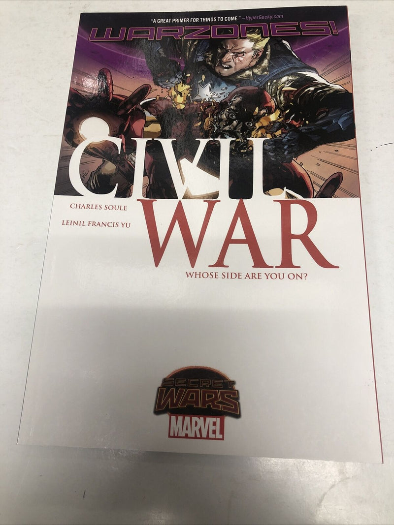 Civil War Whose Side Are You On? (2016) TPB SC Charles Soule