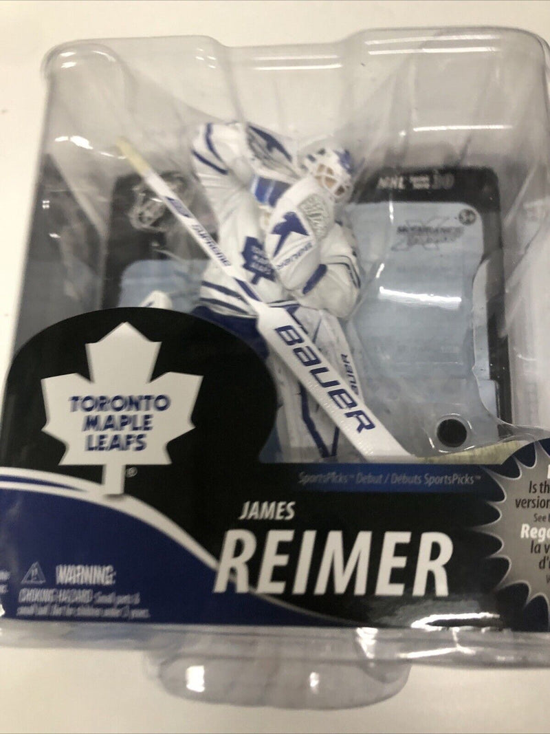 James Reimer NHL McFarlane Maple Leaf Toronto Variant Jersey Bronze Level /2000