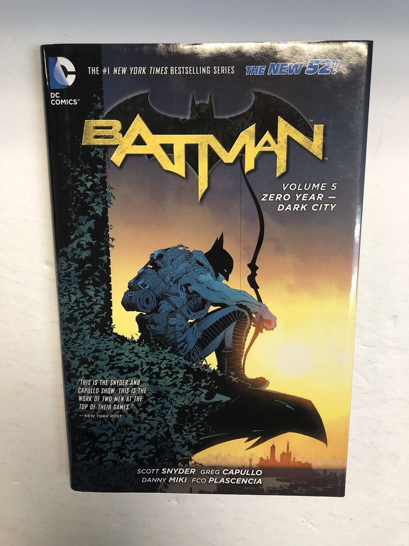 Batman Vol.5: Zero Year- Dark City | Hardcover HC (2014)(NM) Scott Snyder