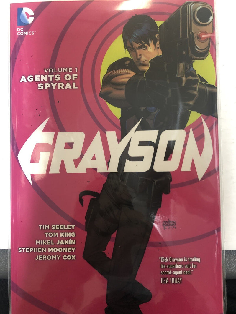 Grayson Vol.1: Agents Of Spyral (2016) Dc Comics TPB SC Tim Seeley