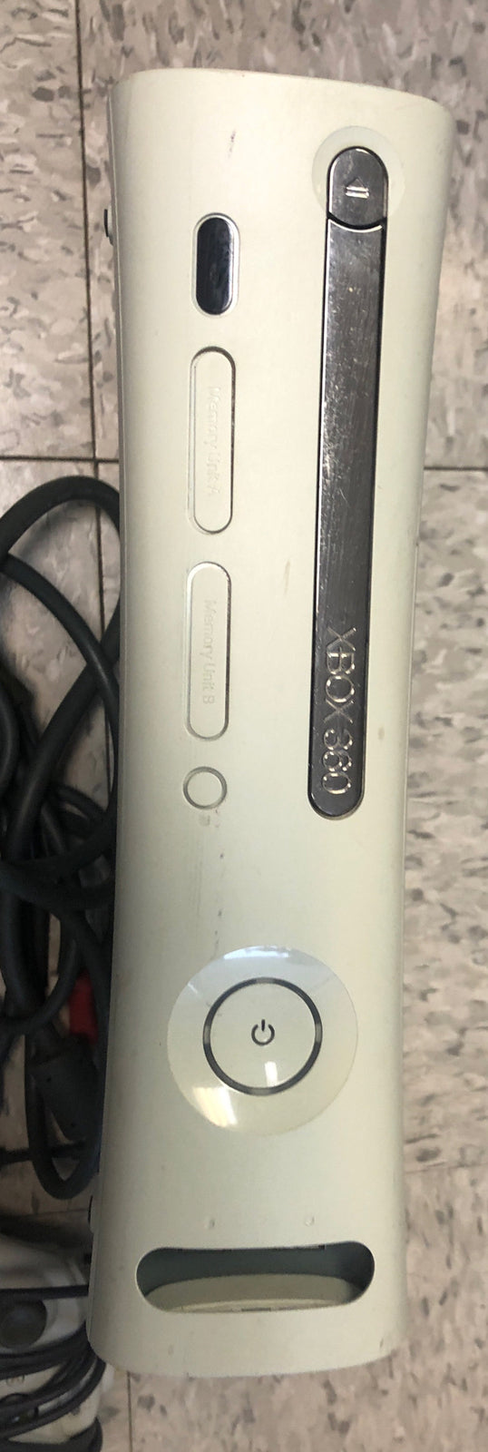 X-Box 360 W/1 Controller & 2 Games Bundle (No Hard-drive)