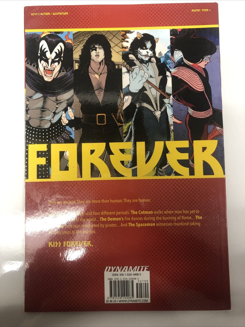 KISS : FOREVER (2017) TPB 48 Page Special Dynamite Entertainment • Burnham