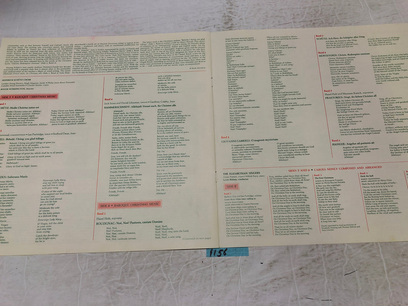 A Celebration Of Christmas Music Across The Years  Triple Box Set Of LP Albums