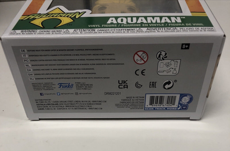 Funko Pop! Comic Book Cover with case: DC Comics - Aquaman