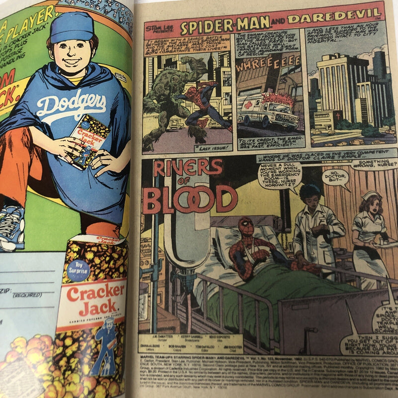 Marvel Team-Up Spider-Man And Daredevil (1982)