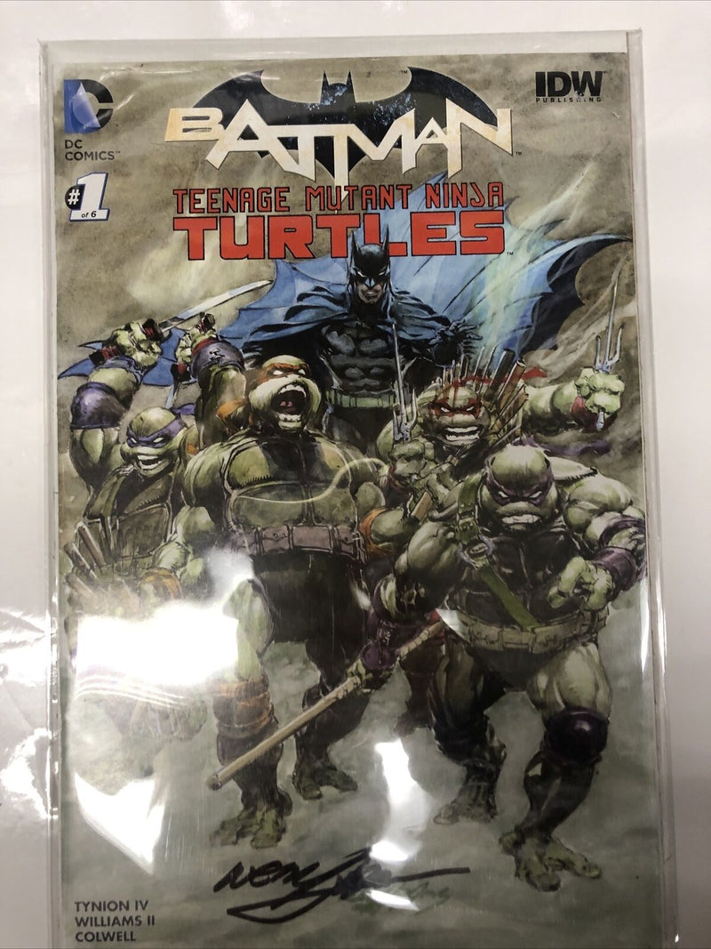 Batman Teenage Mutant Ninja Turtles • Signed Neal Adams • VF / NM IDW Publishing