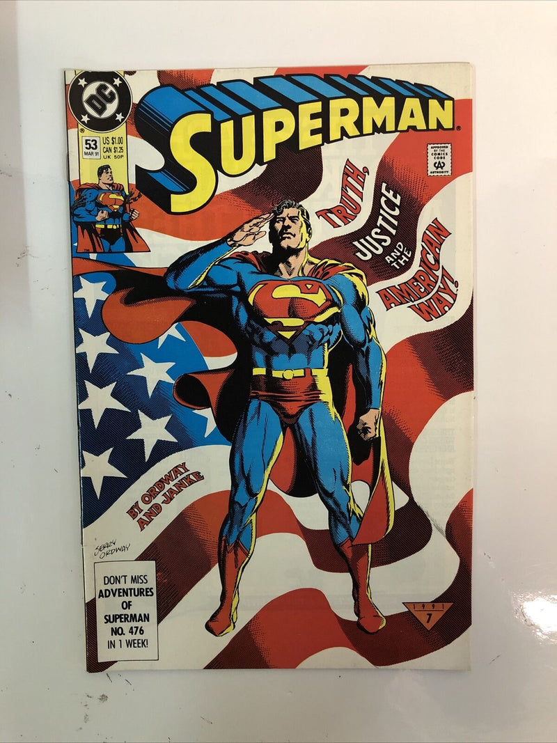 Superman (1991) Consequential Set # 51-100 Missing # 73 (F/VF) DC Comics