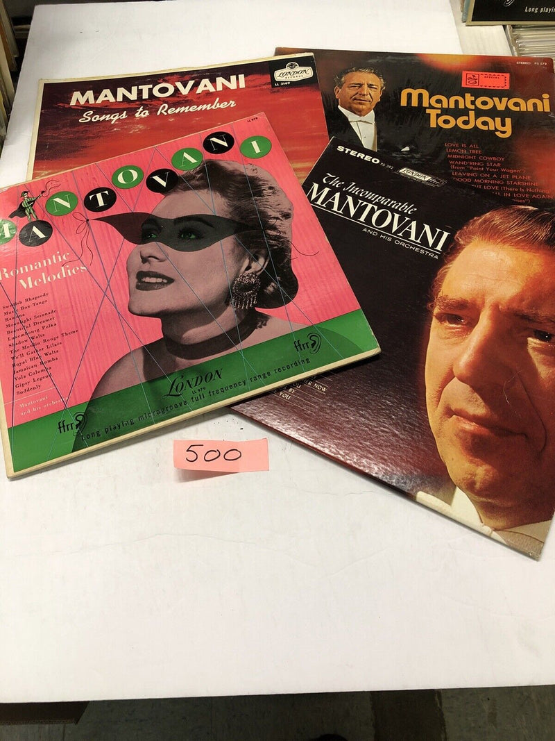 Set Of 13 Various. Mantovani Vinyl. LP  Albums