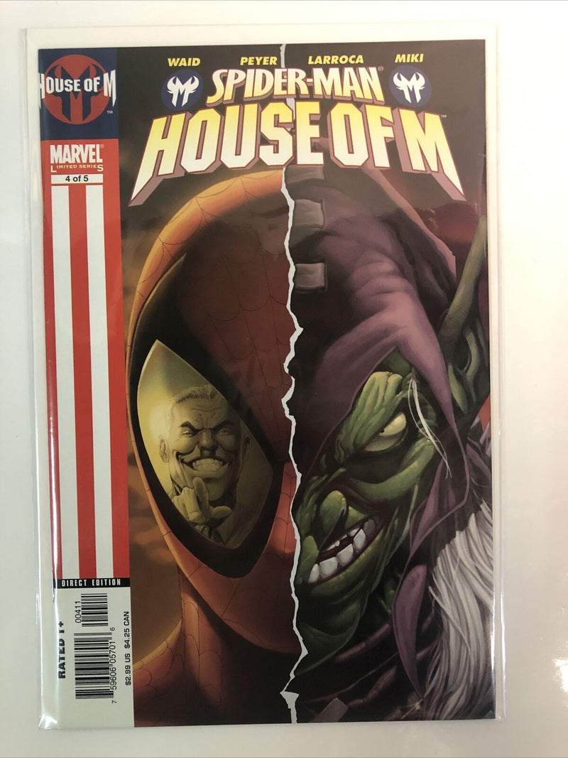 Spiderman House Of M (2005) Complete Set