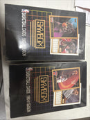 1990-1991 NBA Skybox Basketball Series 1 Factory Sealed Boxes 72 Packs Lot Of 2