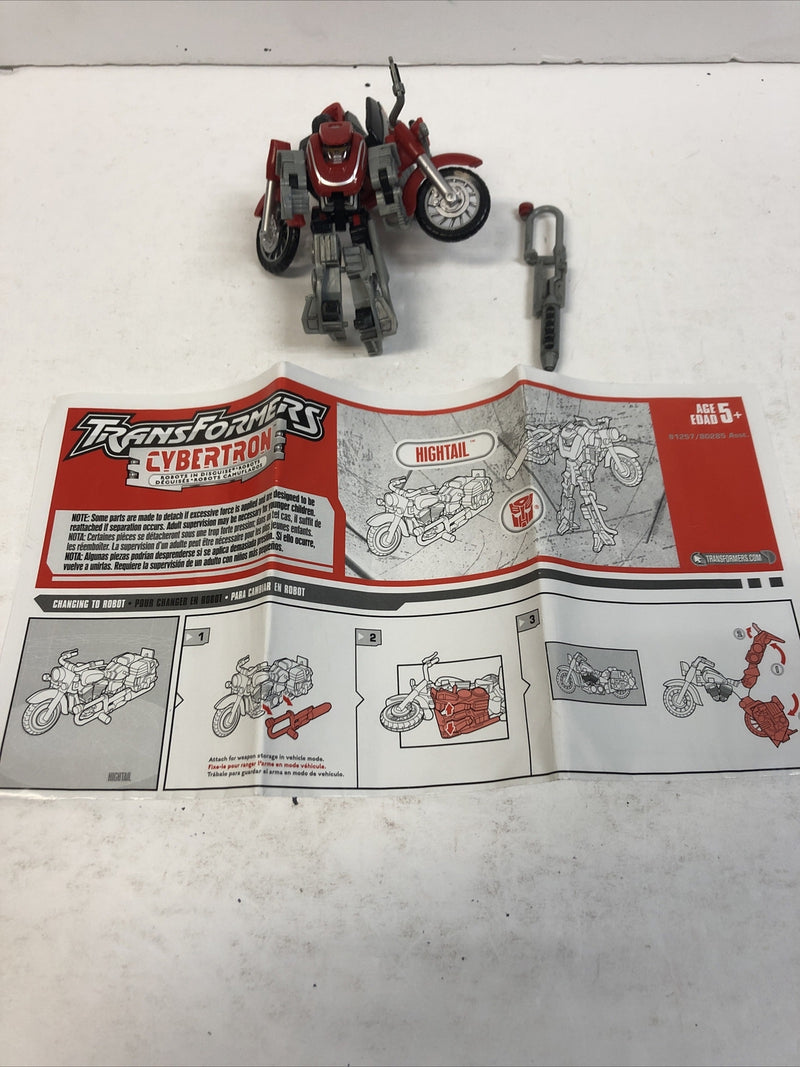 Transformers Cybertron Hightail 2006 Missing Key w/insruction