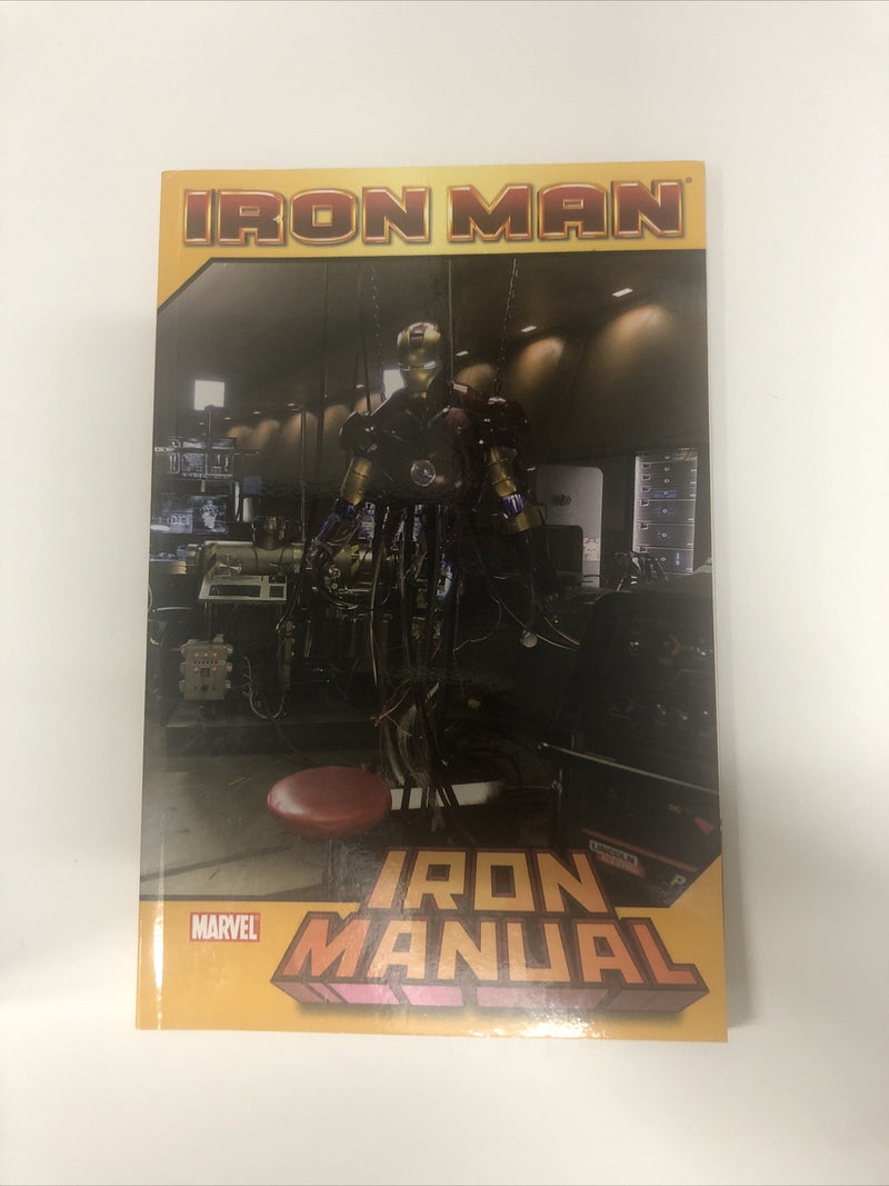 Iron Manual (2008) TPB Iron Man Marvel Universe Vandal•Wiltfong•Fichera•Flamini