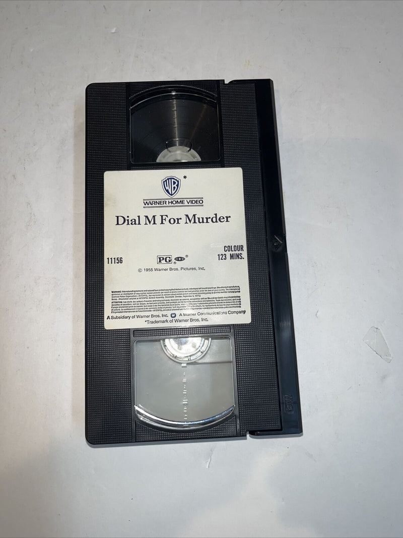 Dial M for Murder (VHS) Alfred Hitchcock • Ray Milland • Grace Kelly | Warner