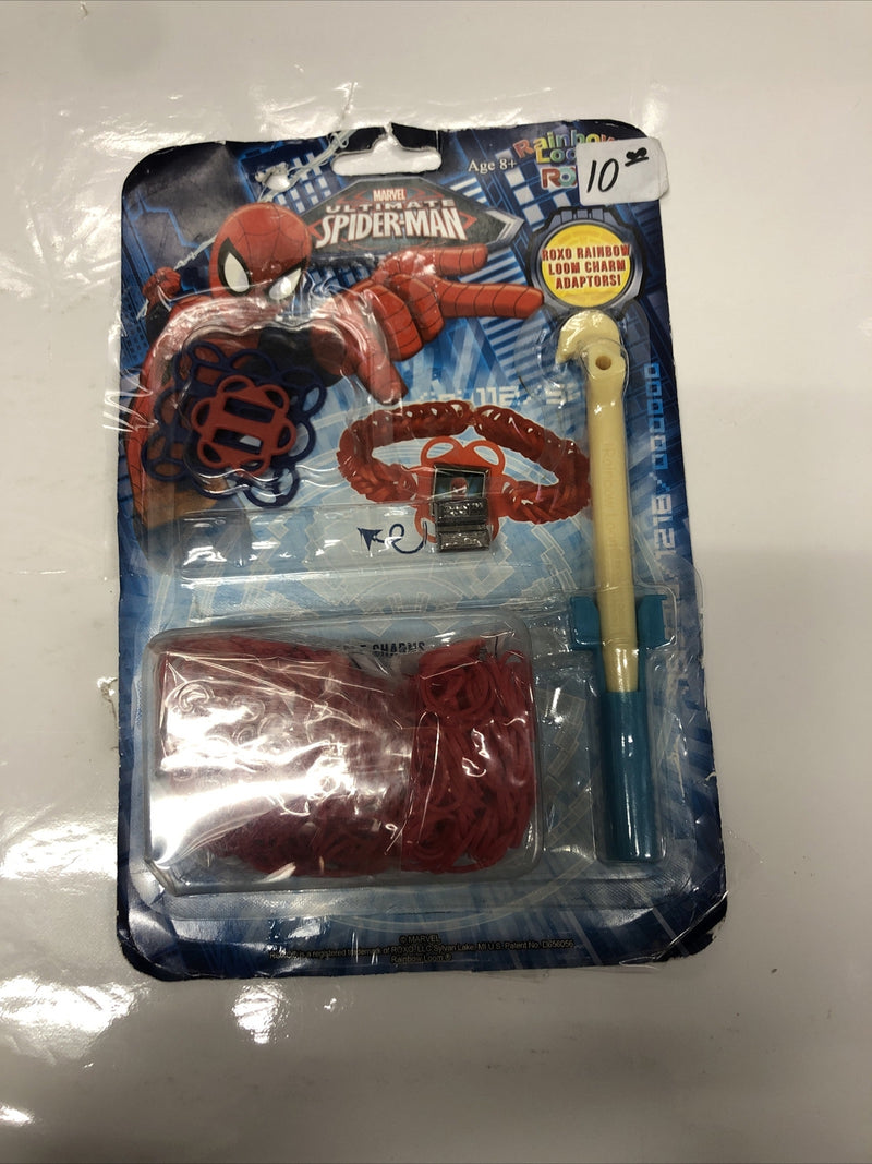 Rainbow Loom • Ultimate Spider Man • Marvel • Rixo Rainbow Loom Charm Adaptors