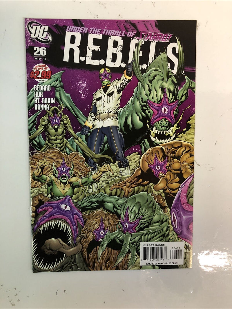 R.E.B.E.L.S. (2009) Starter Consequential Set # 1-28 & Annual # 1 (VF/NM) DC