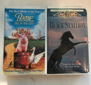 Babe Pig In The City & The Black Stallion Bundle (VHS)