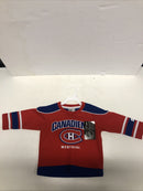 Montreal Canadians NHL • Youth • Hockey Jersey Size 24 Months • Red Long Sleeve