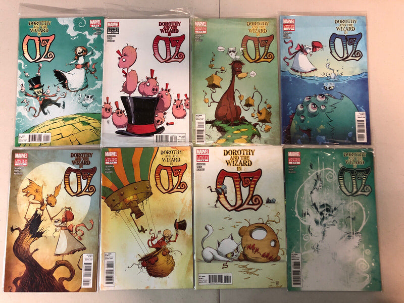 Oz (2014) 6 Mini Series & 2 One Shots (VF/NM) Set Marvel Comics Skottie Young