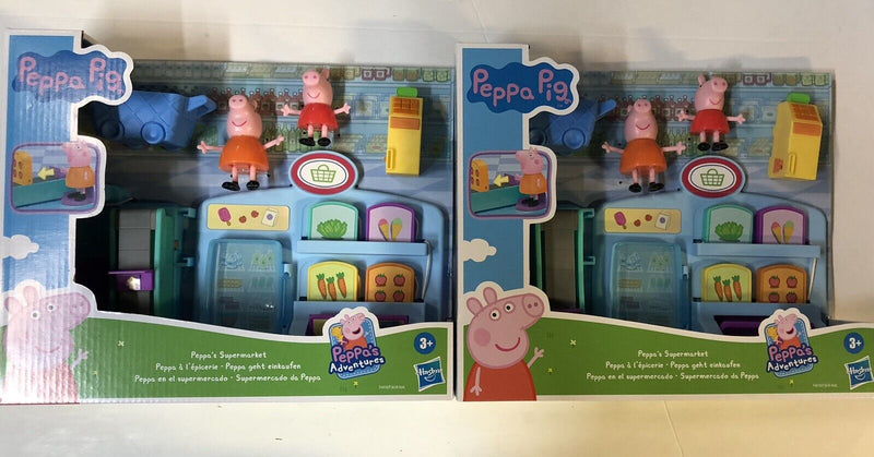 Peppa Pig (2003) Peppa’s Supermarket • Hasbro • 3+ Years • Vegetables • Toys