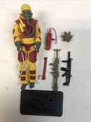 GI Joe 2011 v4 Blowtorch Flamethrower Pursuit Of Cobra 25th Complete Mint