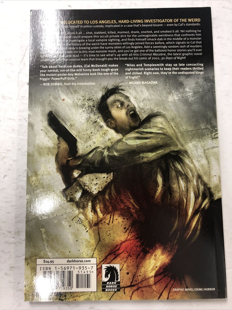 Criminal Macabre: A Cal Mcdonald Mystery By Steve Niles (2004) TPB SC Dark Horse