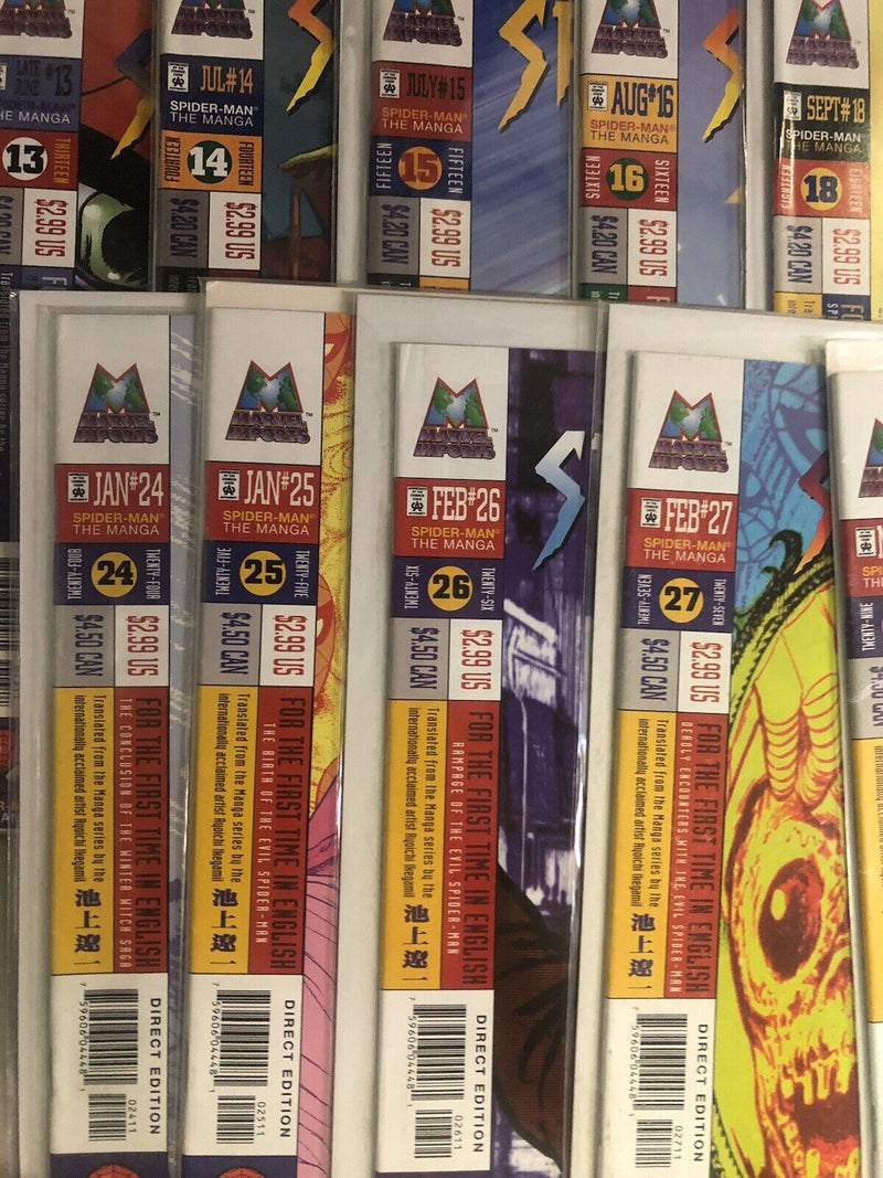 Spider-Man The Manga (1999) Set Issues