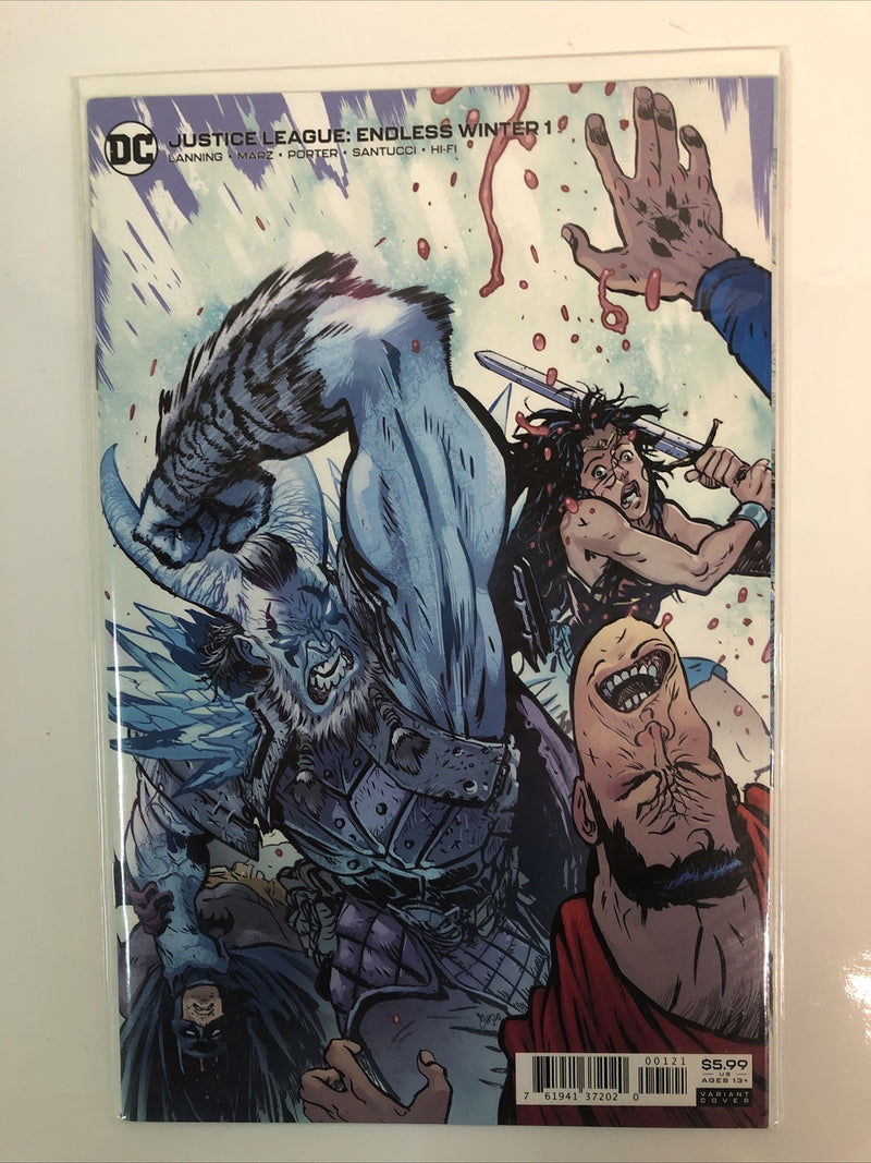 Justice League: Endless Winter (2020) Chapter#1-2 & Part#2 To 8 Complete (VF/NM)