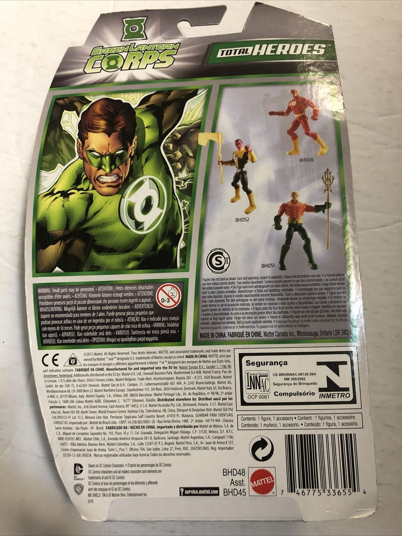 Mattel DC Comics Total Heroes (2013) Green Lantern Corps Hal Jordan Figure