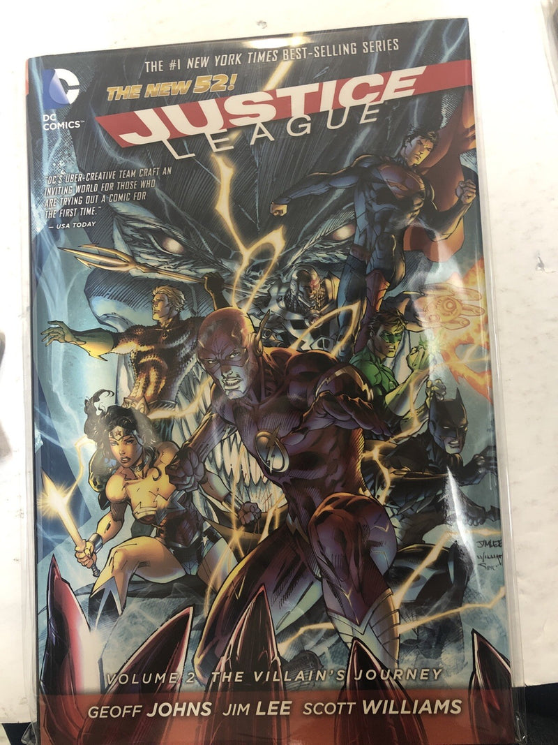 Justice League Vol.2: The Villain’s Journey (2013) Dc Comics TPB HC Geoff Johns