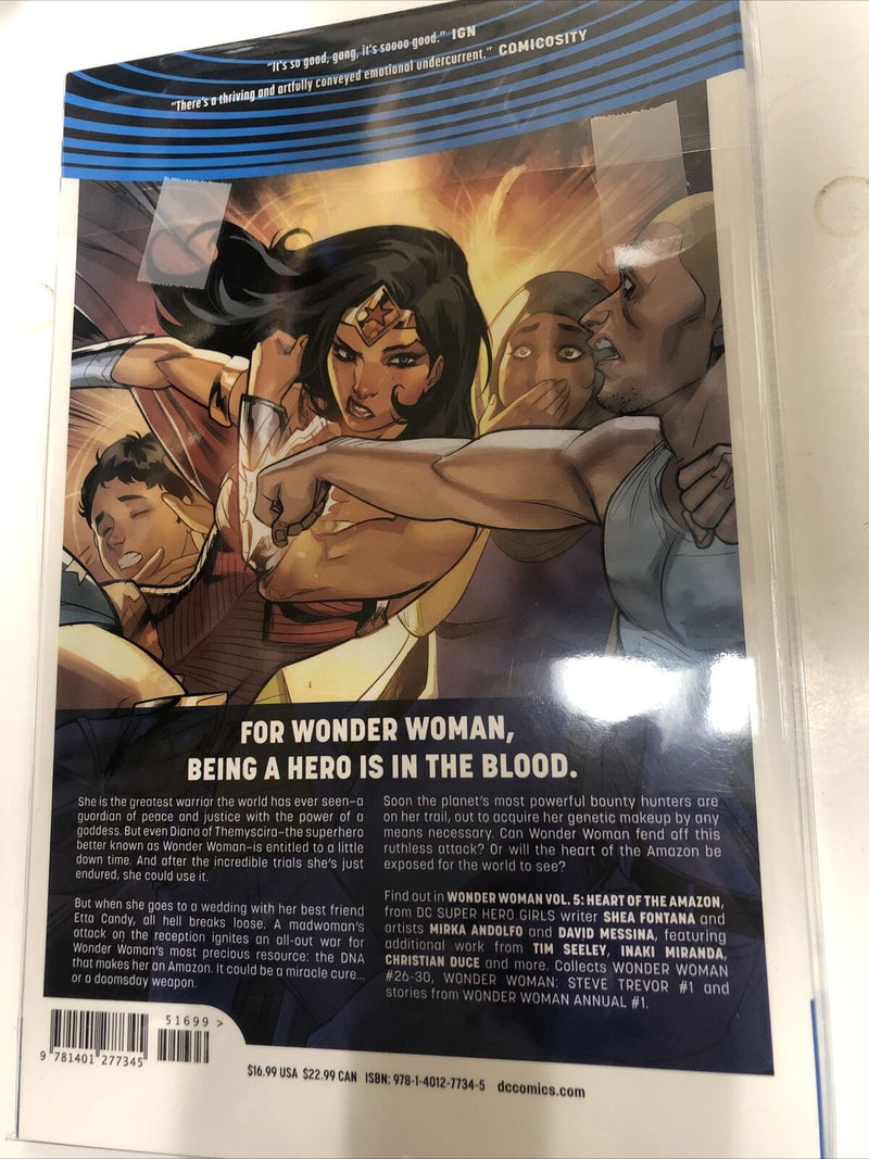 Wonder Woman Vol.5 Heart Of The Amazon (2018) DC Comics TPB SC Shea Fontana