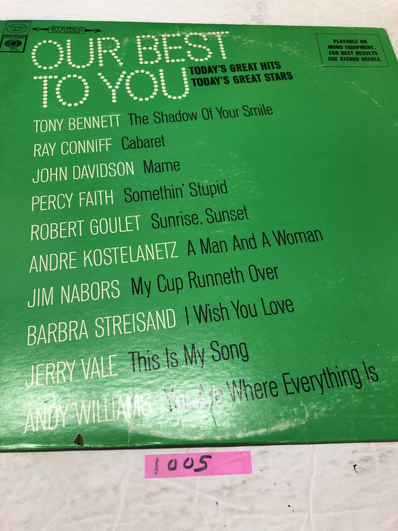 Our Best To You Various Artists Vinyl  LP Album
