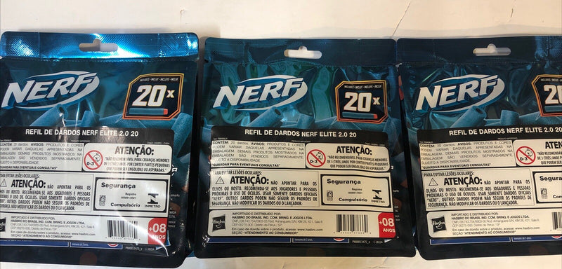 Nerf Rival  (2023) Elite 2.0 • 8+ Years • Blue And Orange • 20 Bullets •