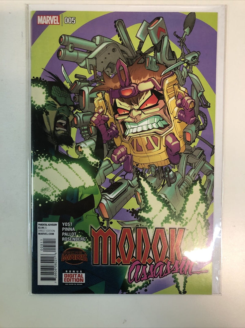 Secret Wars M.O.D.O.K Assasin (2015) Complete Set