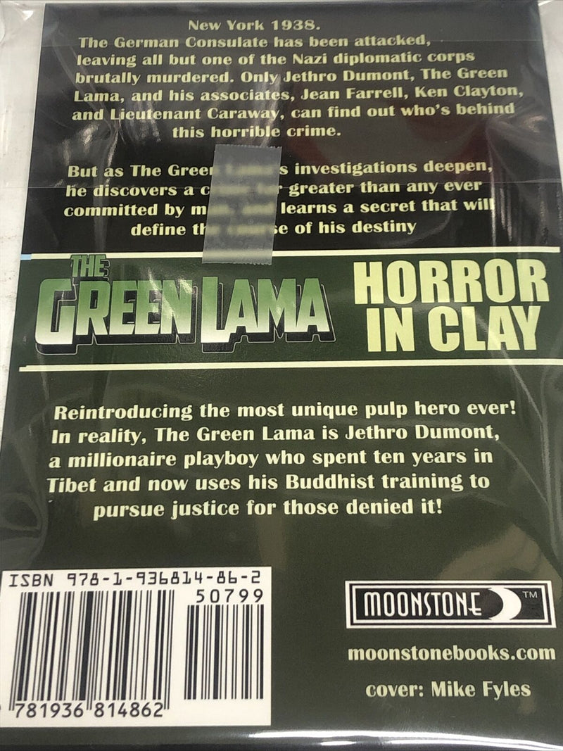 The Green Lama Horror In Clay(2014) Moonstone TPB SC Garcia