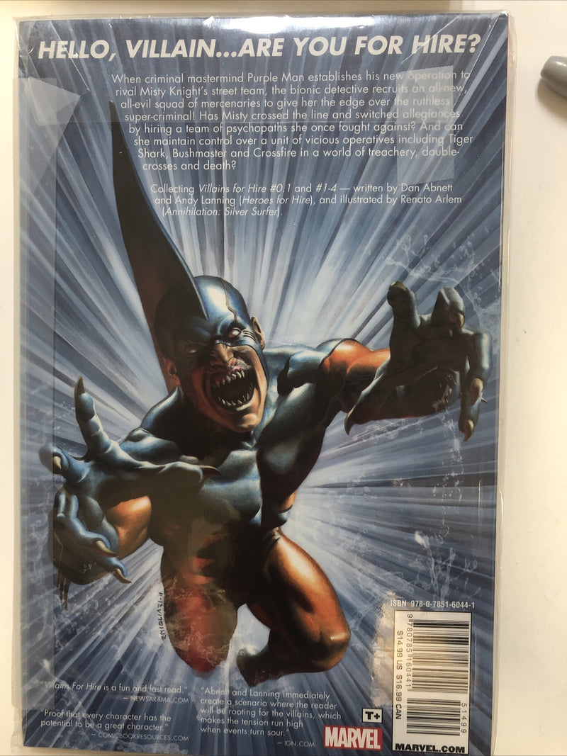 Villains For Hire Knight Takes King (2012) Marvel TPB SC Dan Abnett