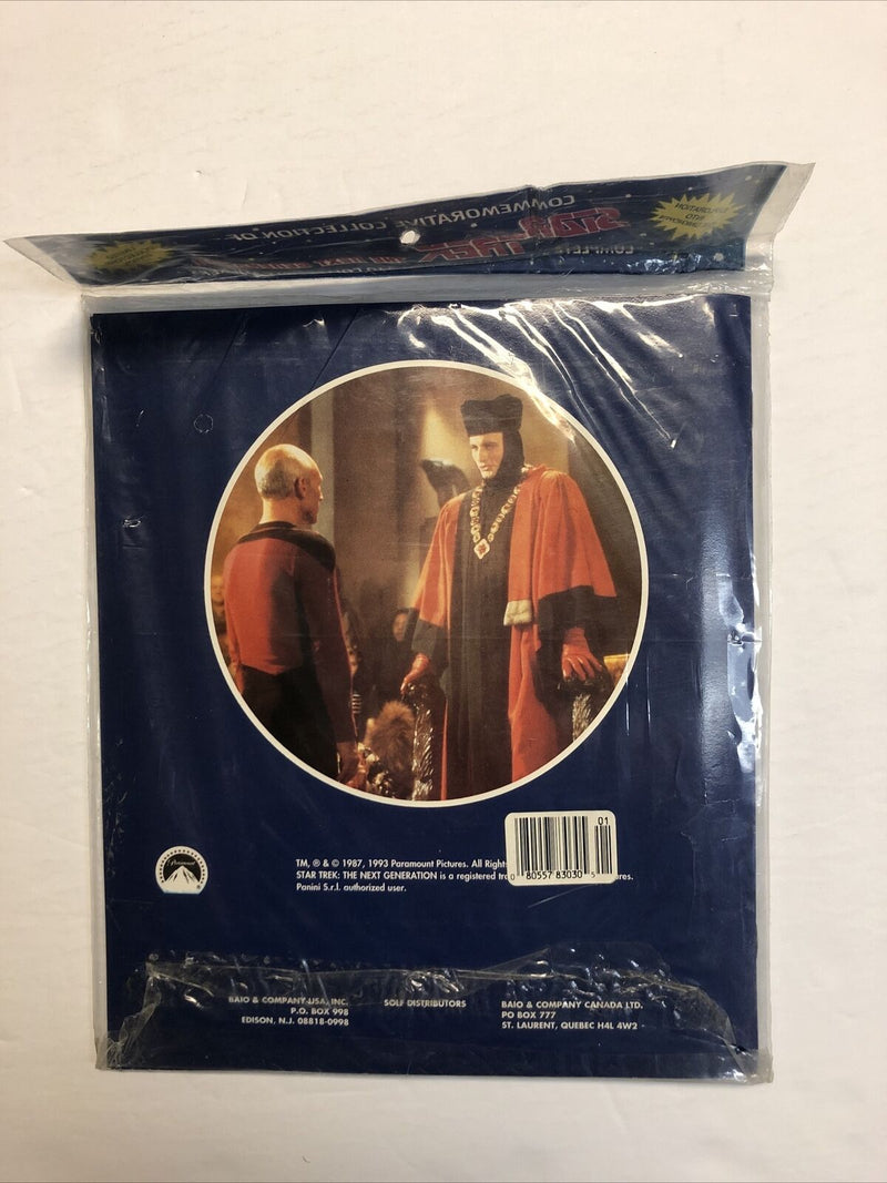 Star Trek Next Generation Album & Collectible Stickers Sealed (1993)(NM)| Panini