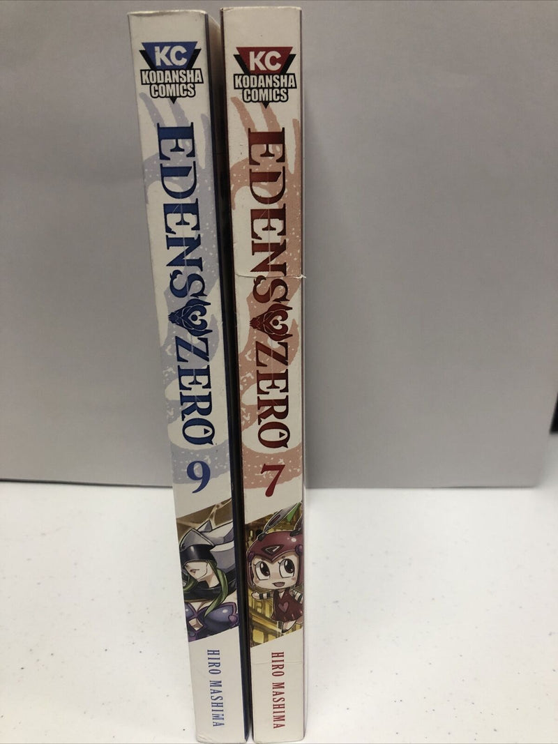 Edens Zero (2020) TPB Vol # 7 & 9 Out of # 1-29 Hiro Mashima•Kodansha Comics