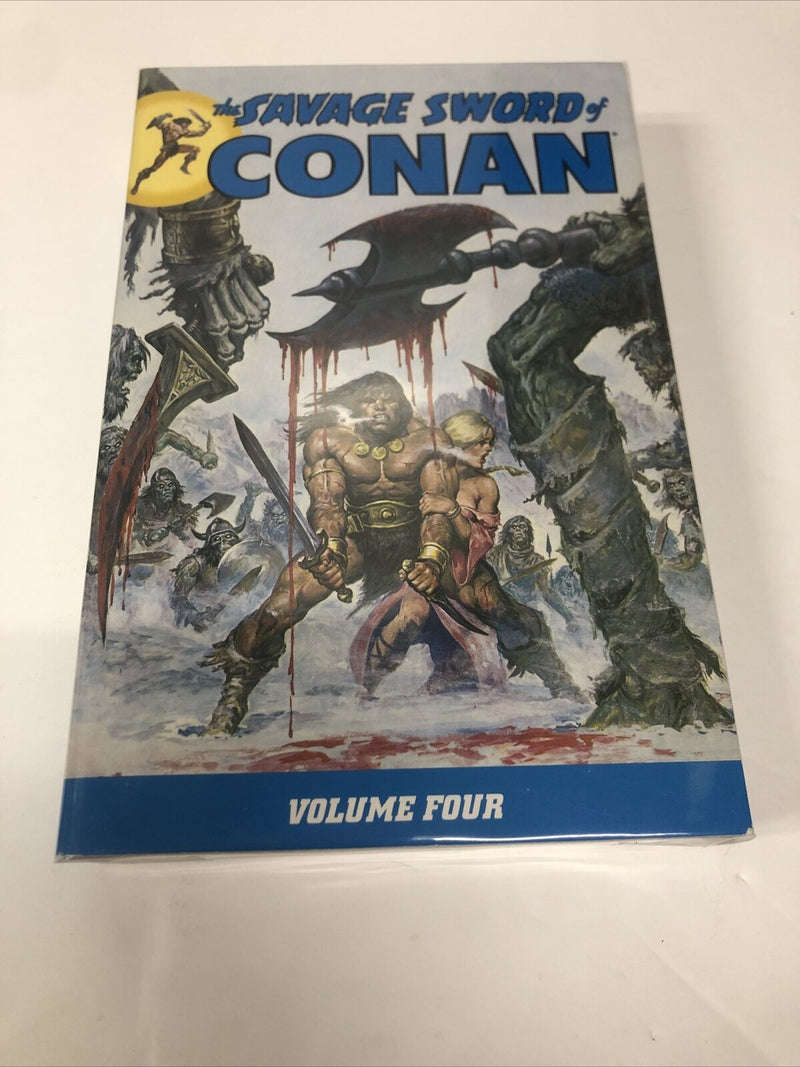 The Savage Sword Of Conan (2008) TPB Vol # 4 Collects # 37-48 Roy Thomas