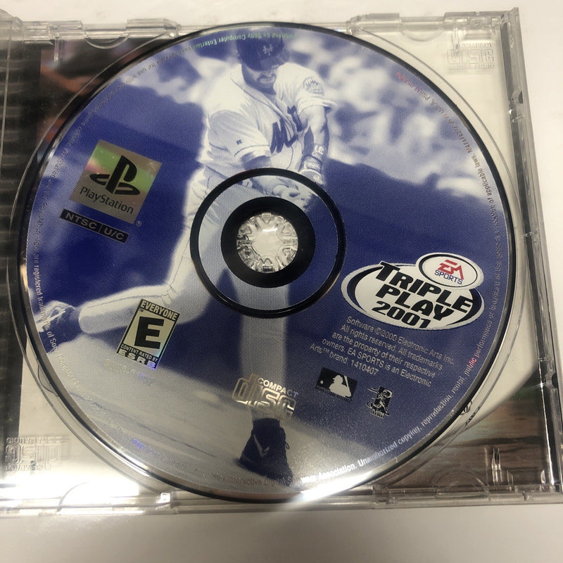 Triple Play 2001 • Sony PlayStation 1 (2000) • Go Yard • EA Sports • Big League
