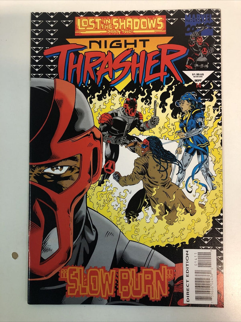 Night Thrasher (1993) Set # 1-21 & Four Control #1-4 (VF/NM) Missing # 11-12-18