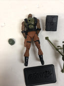 Roadblock V11 Heavy Machine Gunner G.I. Joe Foil 25th anniversary 2007 Complete