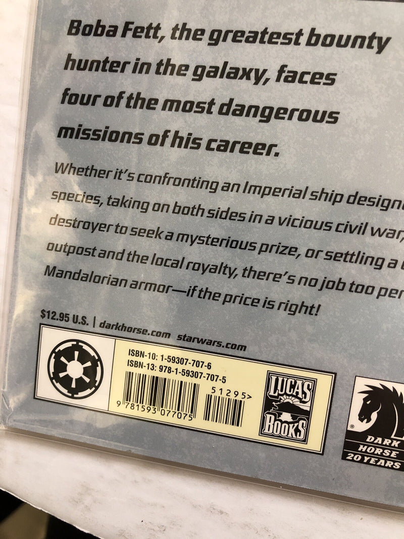 Star Wars Boba Fett Man With A Mission (2007) Dark Horse TPB SC Thomas Andrew