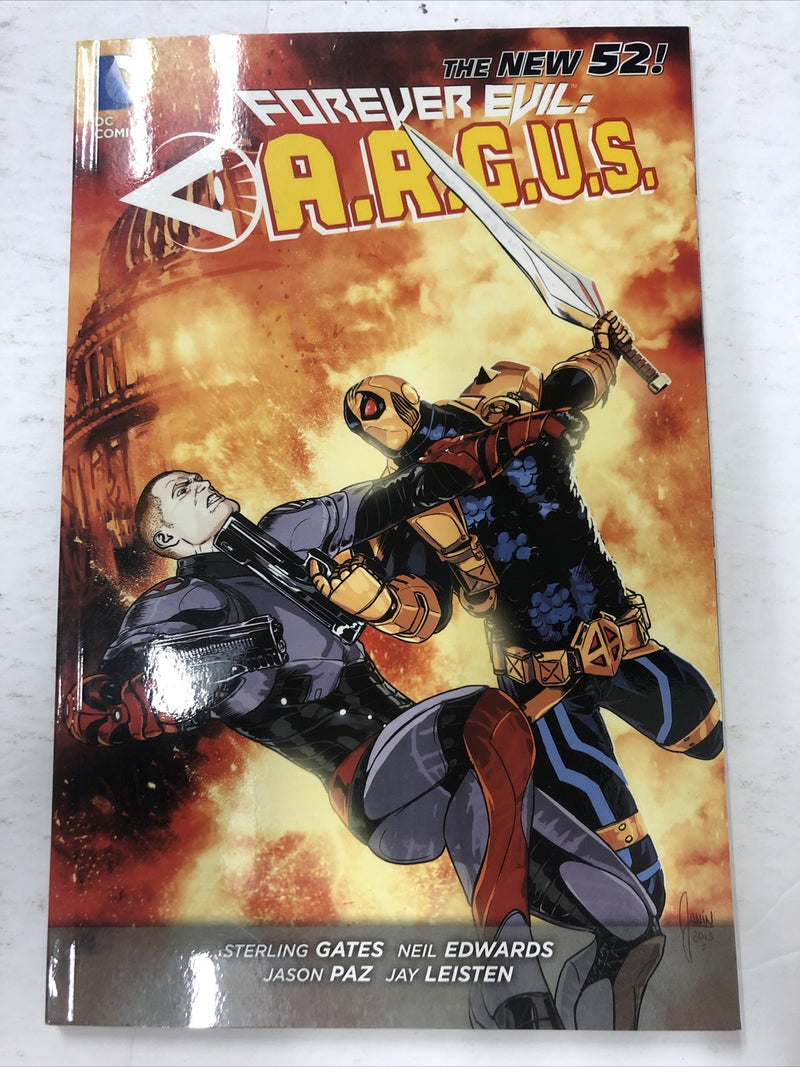 The New 52! Forever Evil A.R.G.U.S. By Sterling Gates (2014) DC Comics TPB SC